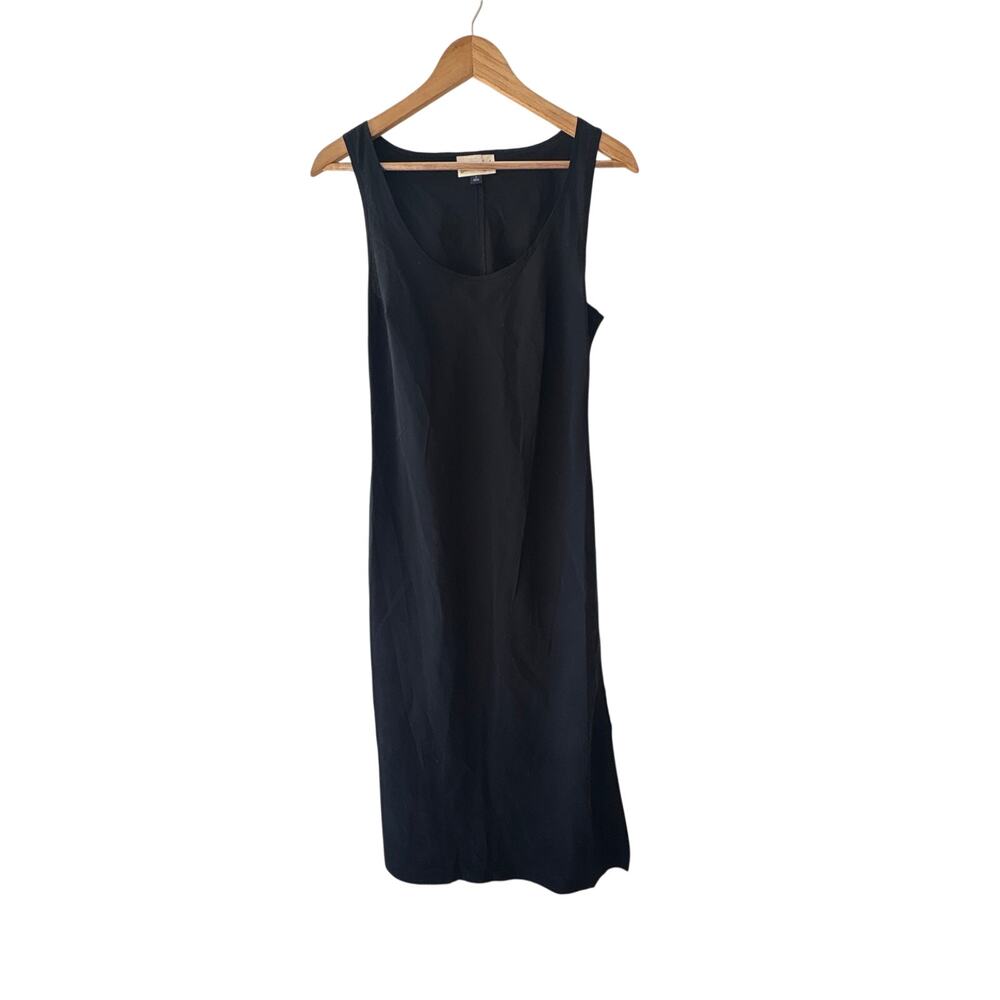 Universal Thread Black Slip Midi Dress Size S